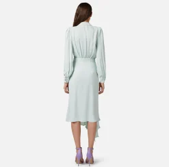 Elisabetta Franchi Abiti^Abito Chemisier Asimmetrico In Georgette