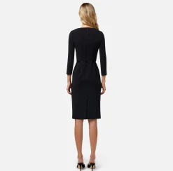 Elisabetta Franchi Abiti^Abito Midi In Tessuto Tecnico Con Cintura