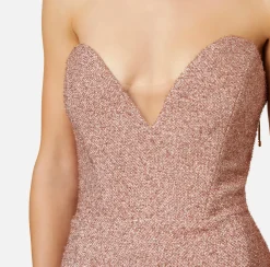 Elisabetta Franchi Abiti^Abito Midi In Tweed Lurex