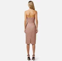 Elisabetta Franchi Abiti^Abito Midi In Tweed Lurex