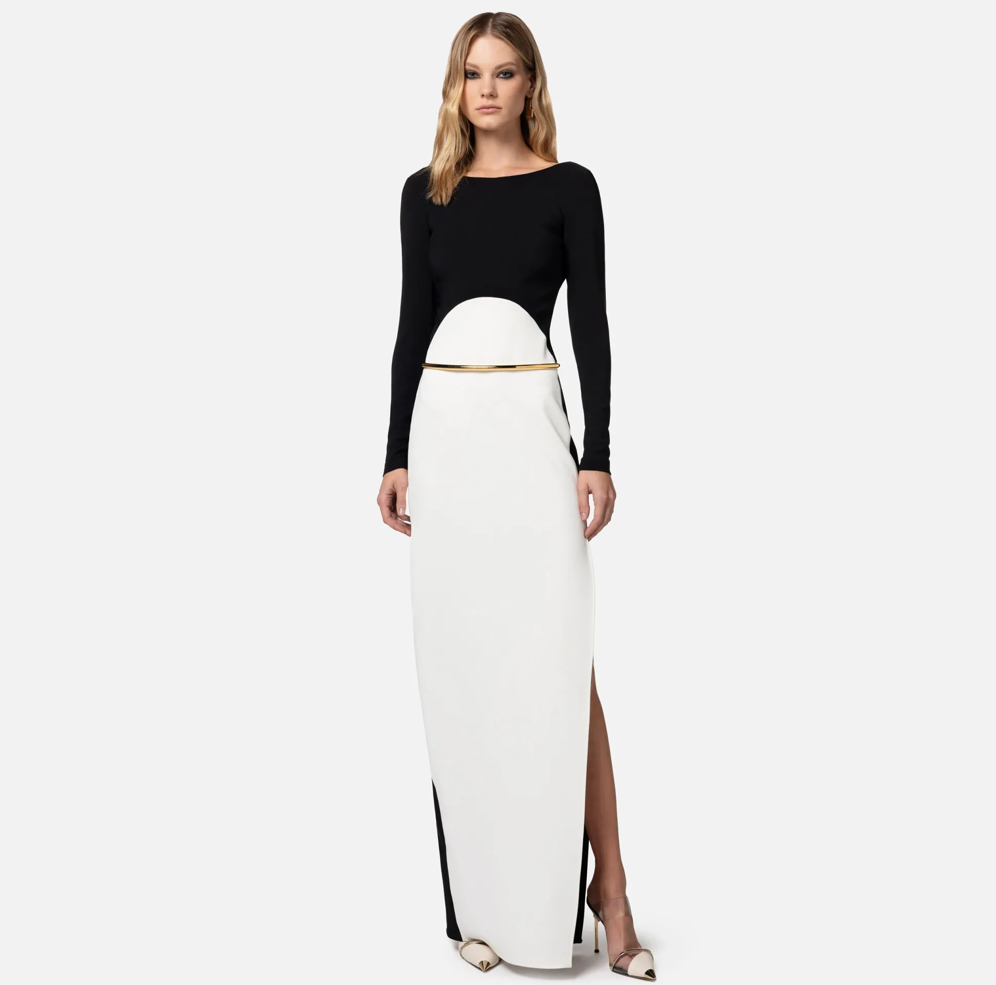 Elisabetta Franchi Abiti^Abito Red Carpet Bicolor