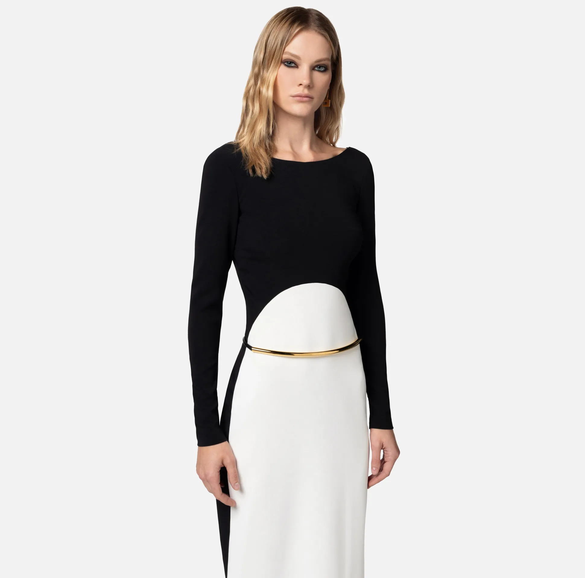 Elisabetta Franchi Abiti^Abito Red Carpet Bicolor