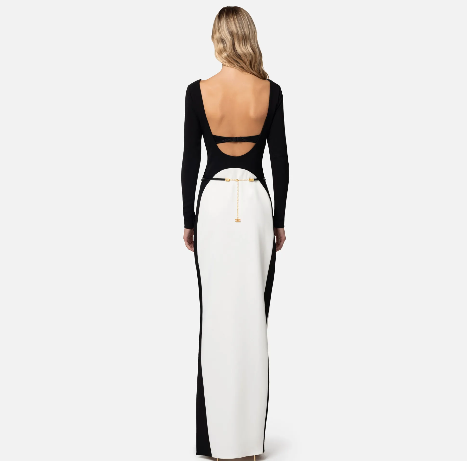 Elisabetta Franchi Abiti^Abito Red Carpet Bicolor