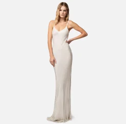 Elisabetta Franchi Abiti^Abito Red Carpet In Georgette Ricamata