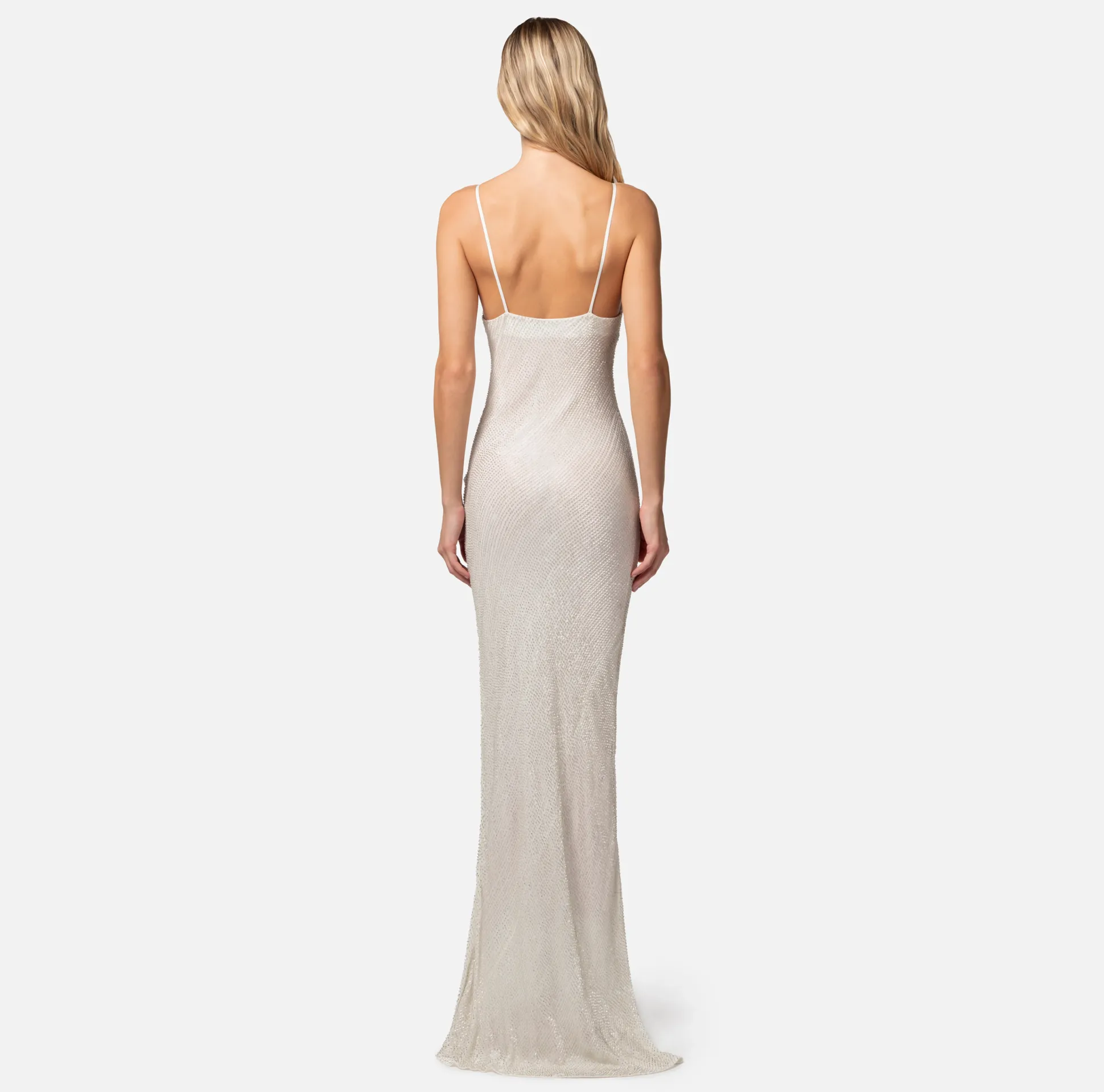 Elisabetta Franchi Abiti^Abito Red Carpet In Georgette Ricamata