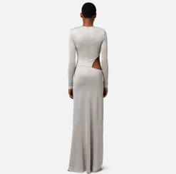 Elisabetta Franchi Abiti^Abito Red Carpet In Jersey Con Moschettone