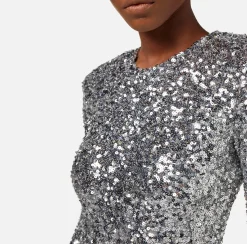 Elisabetta Franchi Abiti^Abito Red Carpet In Paillettes