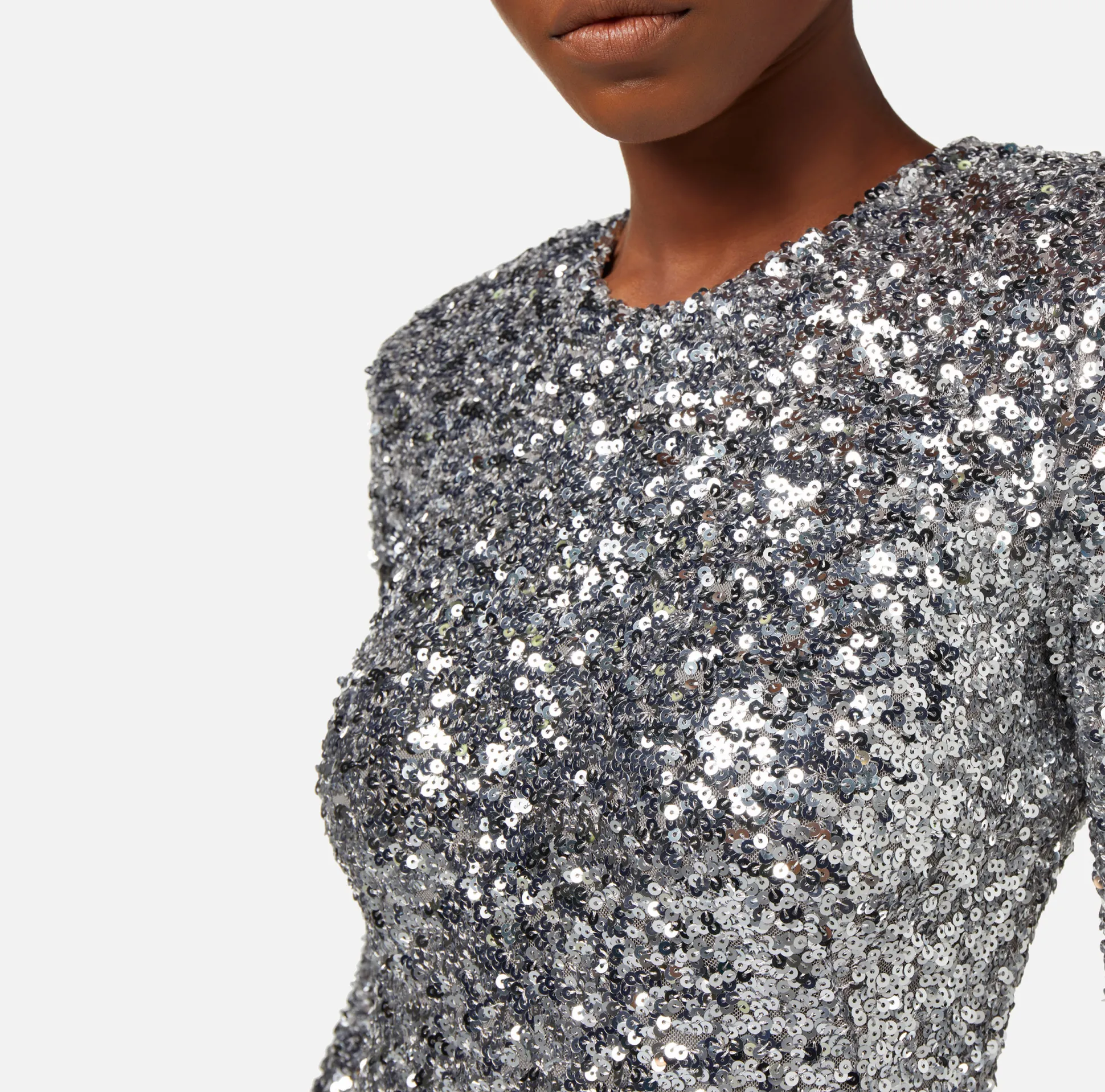 Elisabetta Franchi Abiti^Abito Red Carpet In Paillettes