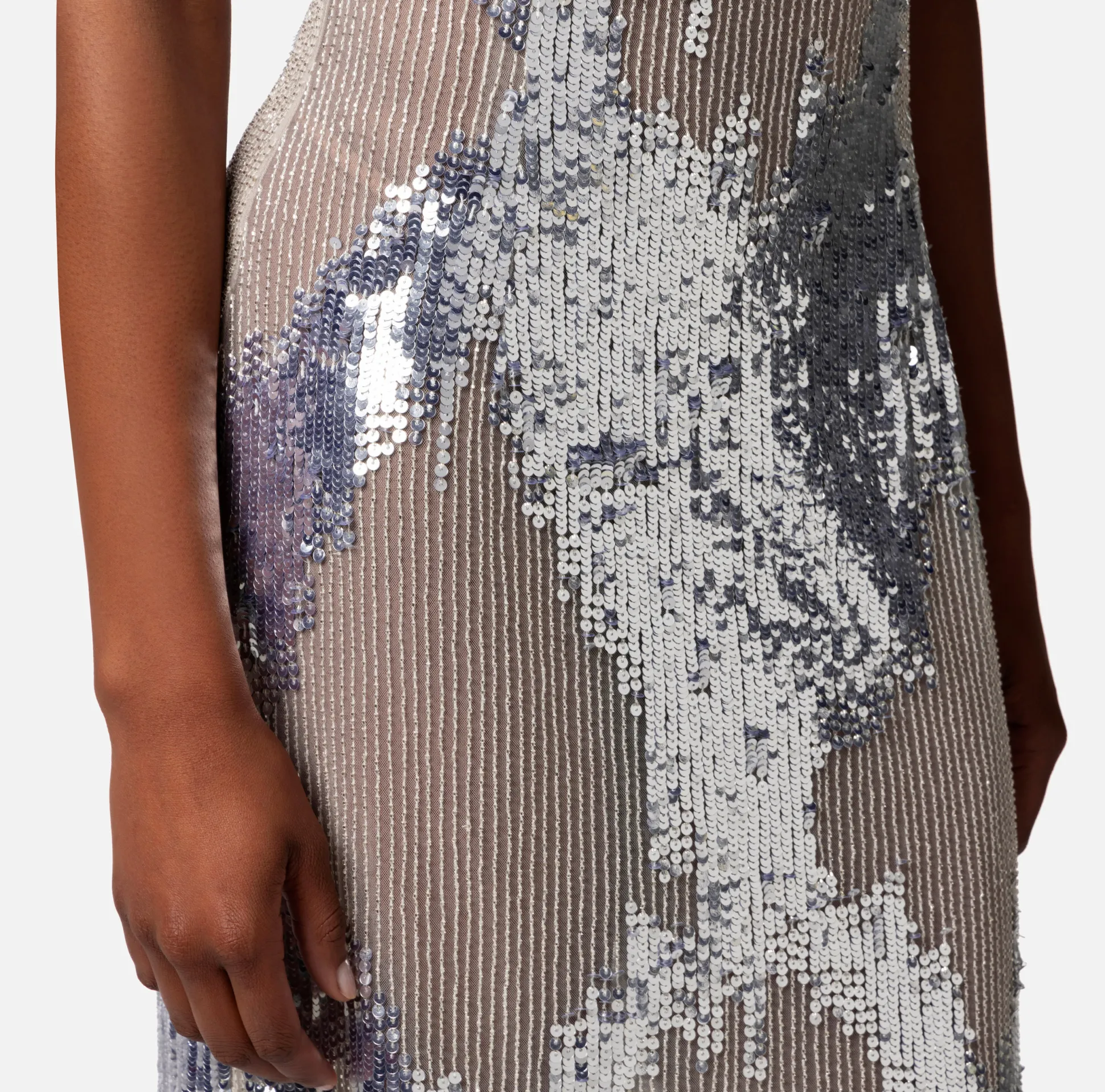 Elisabetta Franchi Abiti^Abito Red Carpet In Tulle E Paillettes