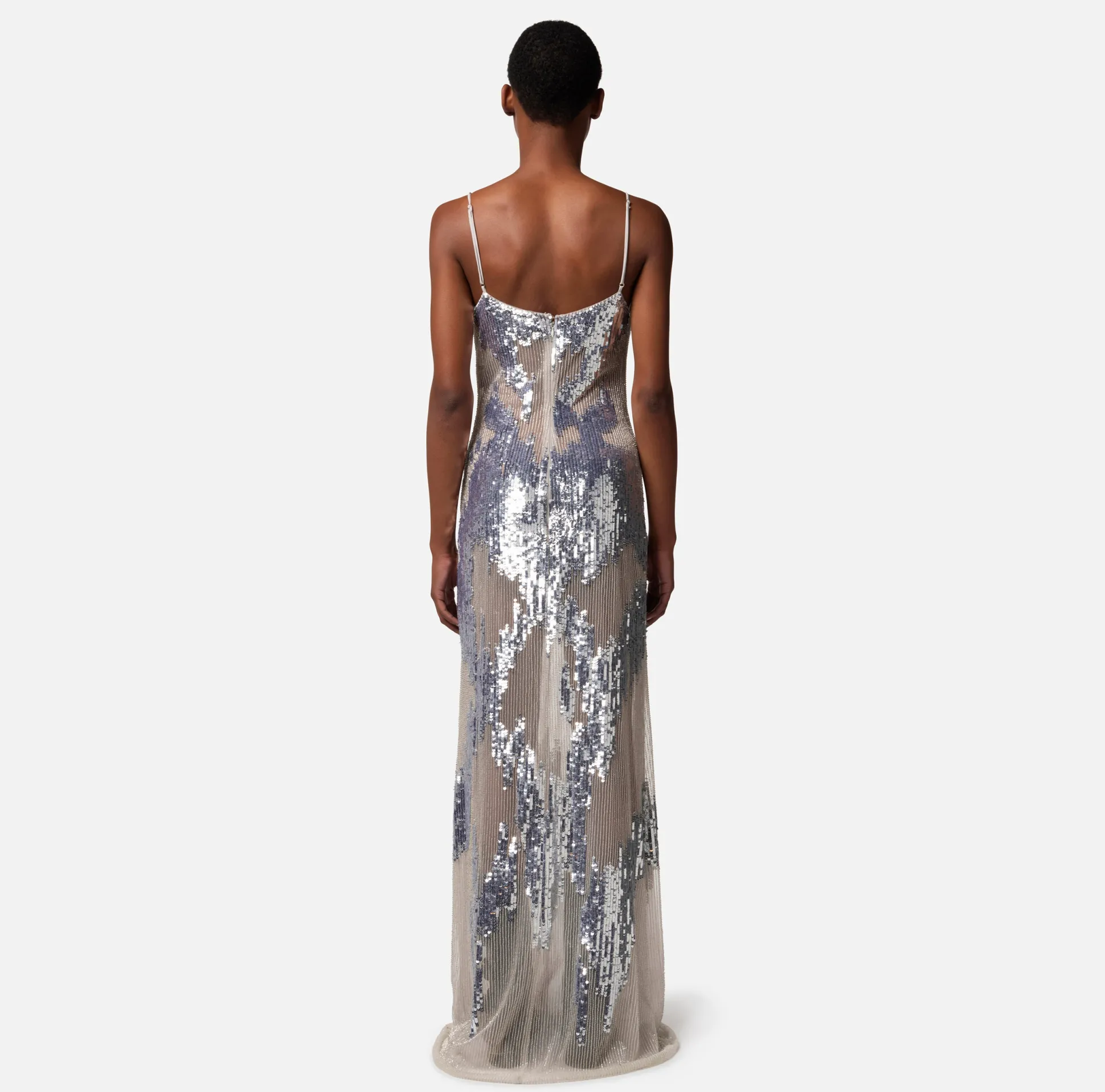 Elisabetta Franchi Abiti^Abito Red Carpet In Tulle E Paillettes