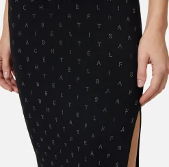Elisabetta Franchi Abiti^Abito Red Carpet In Viscosa Con Lettering In Strass