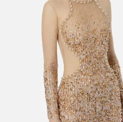 Elisabetta Franchi Abiti^Abito Red Carpet Ricamato Dalla Linea A Sirena