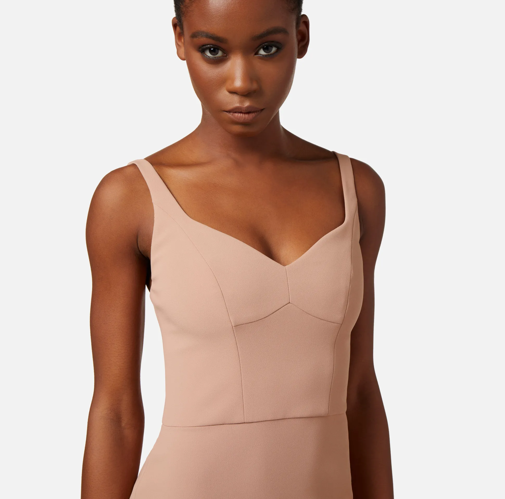 Elisabetta Franchi Abiti^Abito Tubino In Crepe Stretch Con Zip