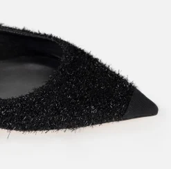 Elisabetta Franchi Sneakers E Scarpe Basse^Ballerine In Tessuto Metallizzato