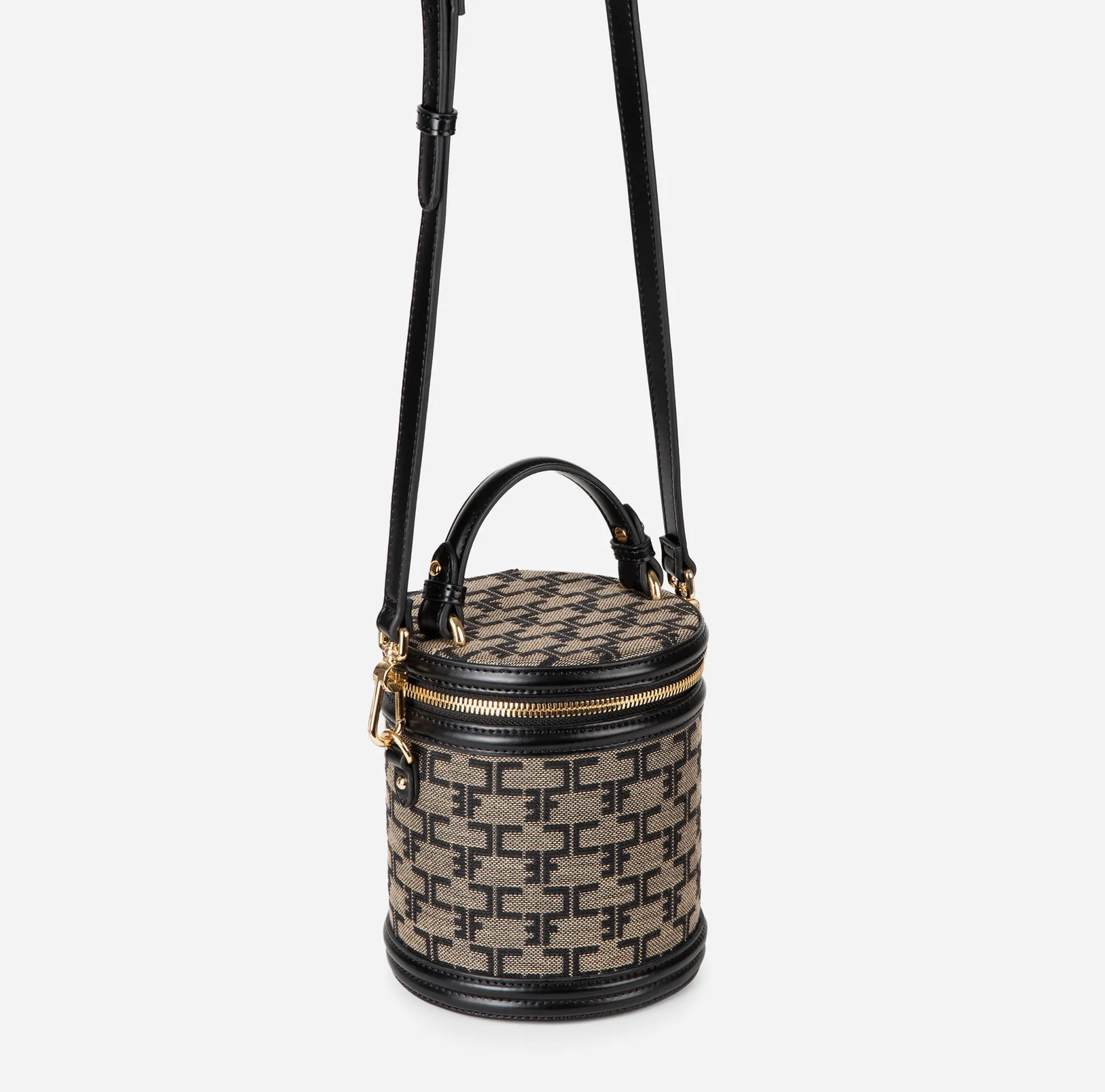 Elisabetta Franchi Valigeria^Bauletto Cilindro Monogram Travel