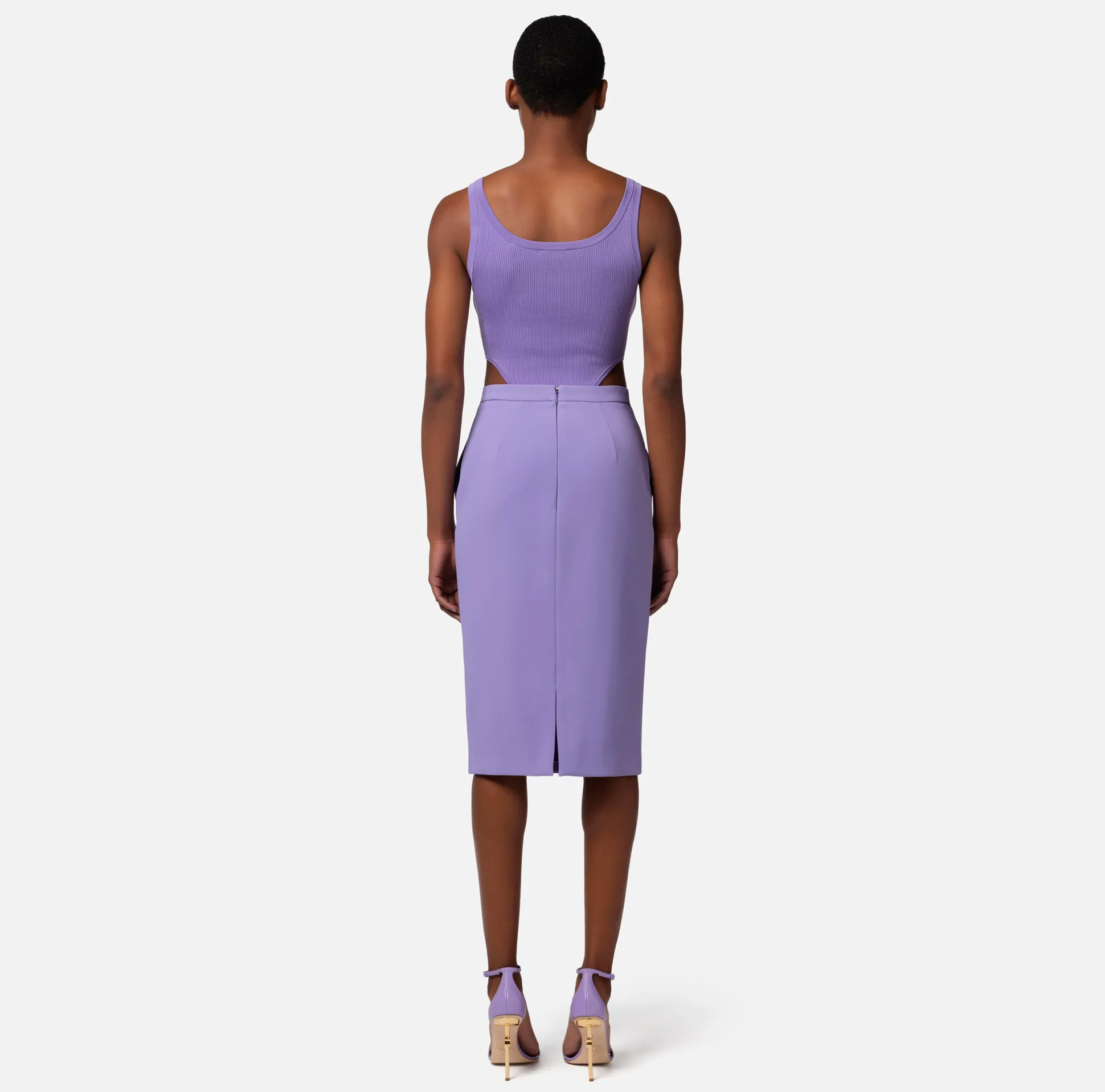 Elisabetta Franchi Top, T-Shirt & Body^Body Sgambato In Rayon A Costine