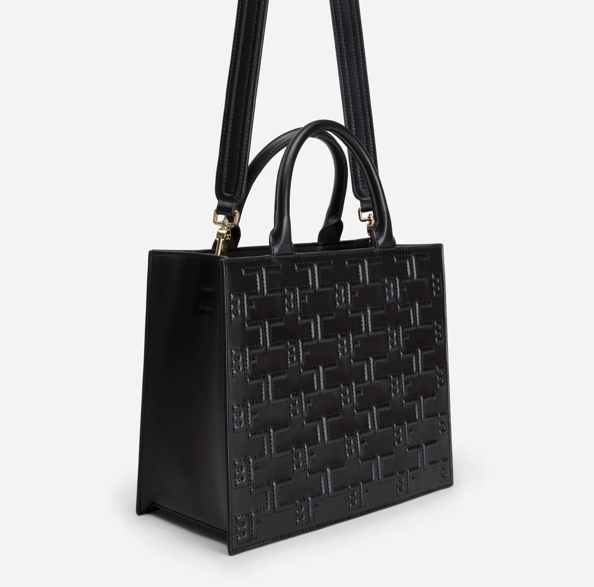 Elisabetta Franchi Borse A Mano^Bold Monogram Medium Shopper