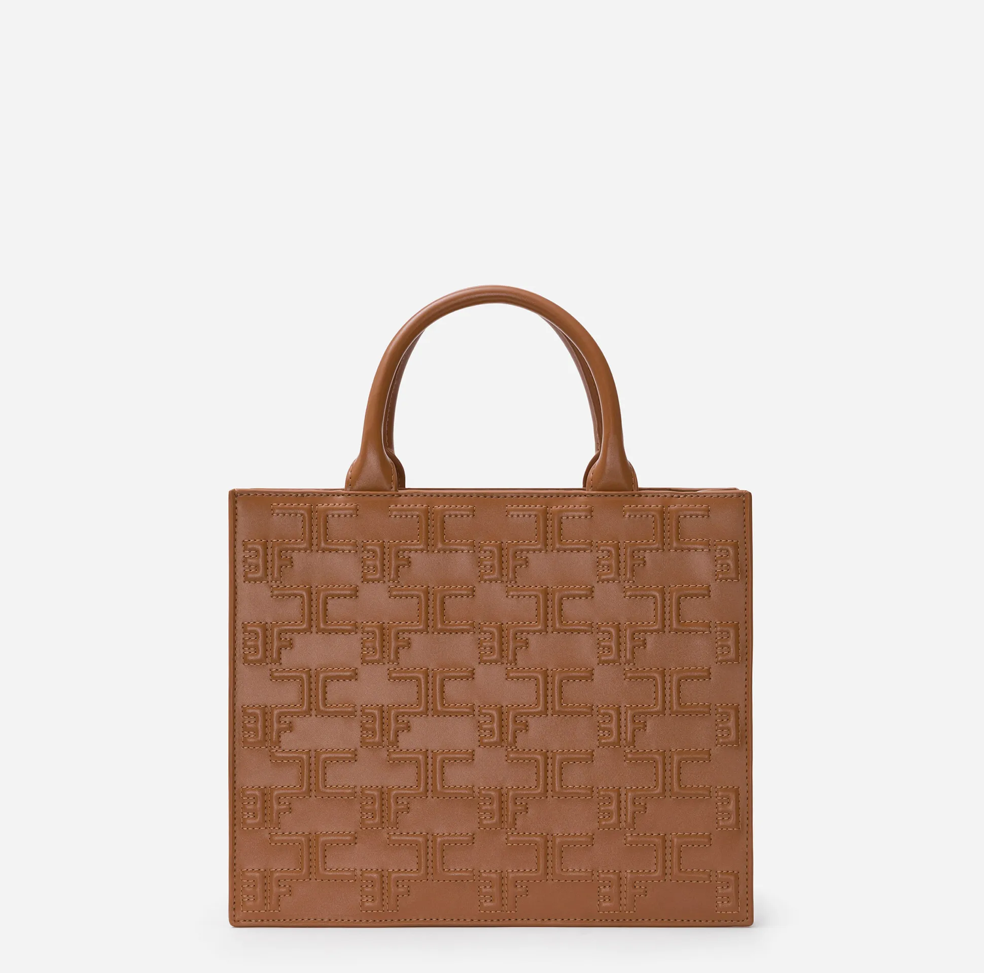 Elisabetta Franchi Borse A Mano^Bold Monogram Medium Shopper