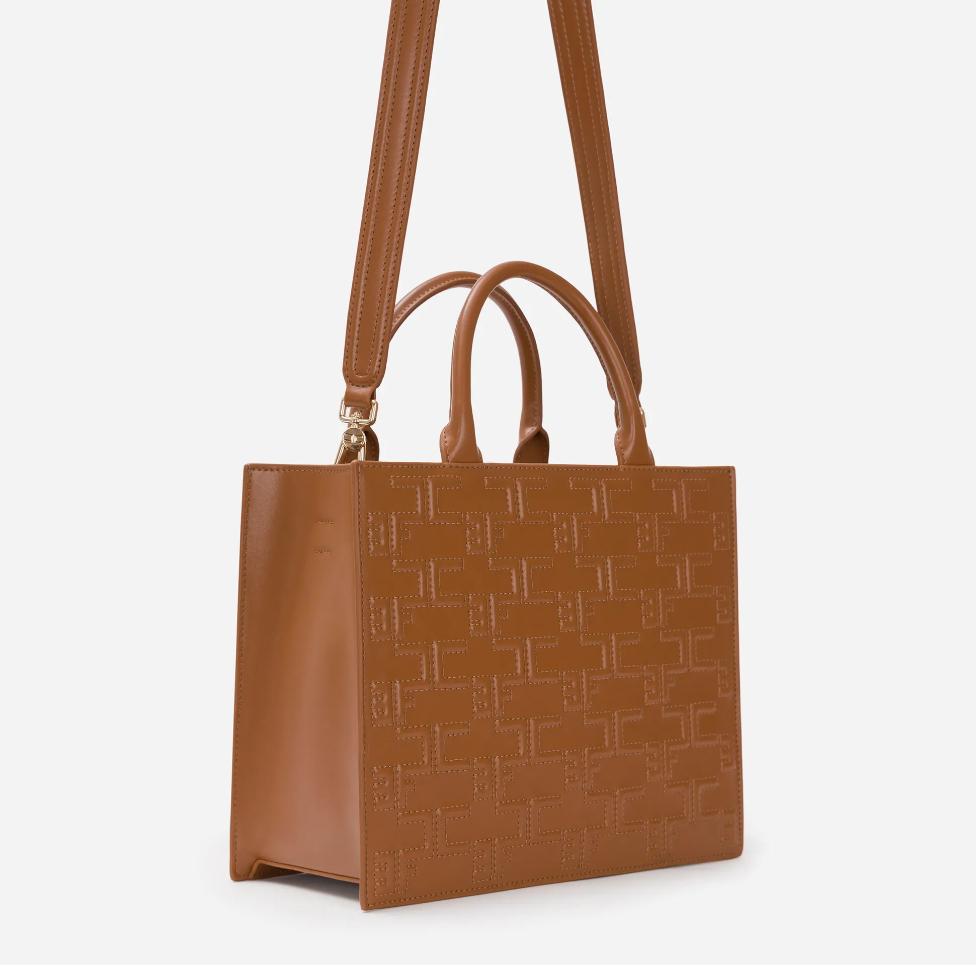 Elisabetta Franchi Borse A Mano^Bold Monogram Medium Shopper