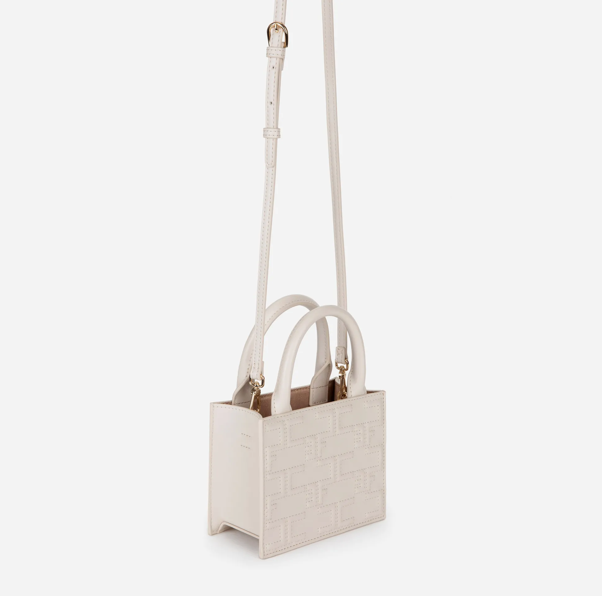 Elisabetta Franchi Borse A Mano^Bold Monogram Mini Shopper