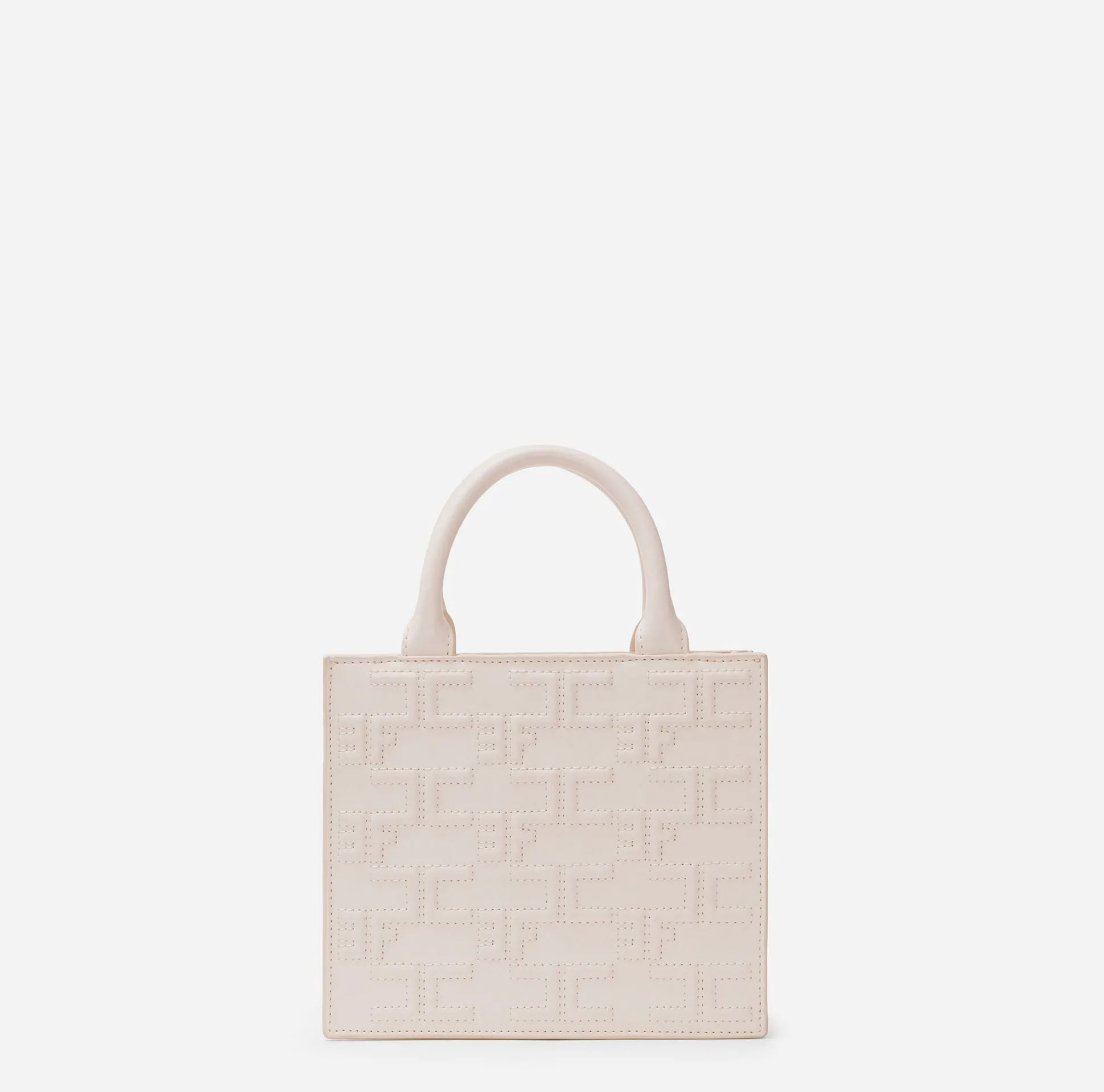 Elisabetta Franchi Borse A Mano^Bold Monogram Small Shopper