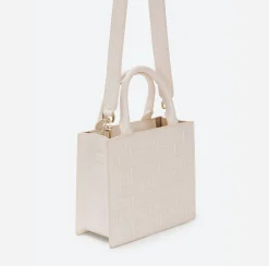 Elisabetta Franchi Borse A Mano^Bold Monogram Small Shopper