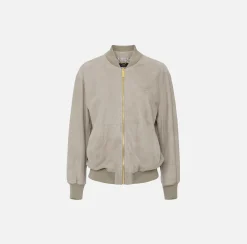 Elisabetta Franchi Giacche & Trench^Bomber In Pelle Scamosciata