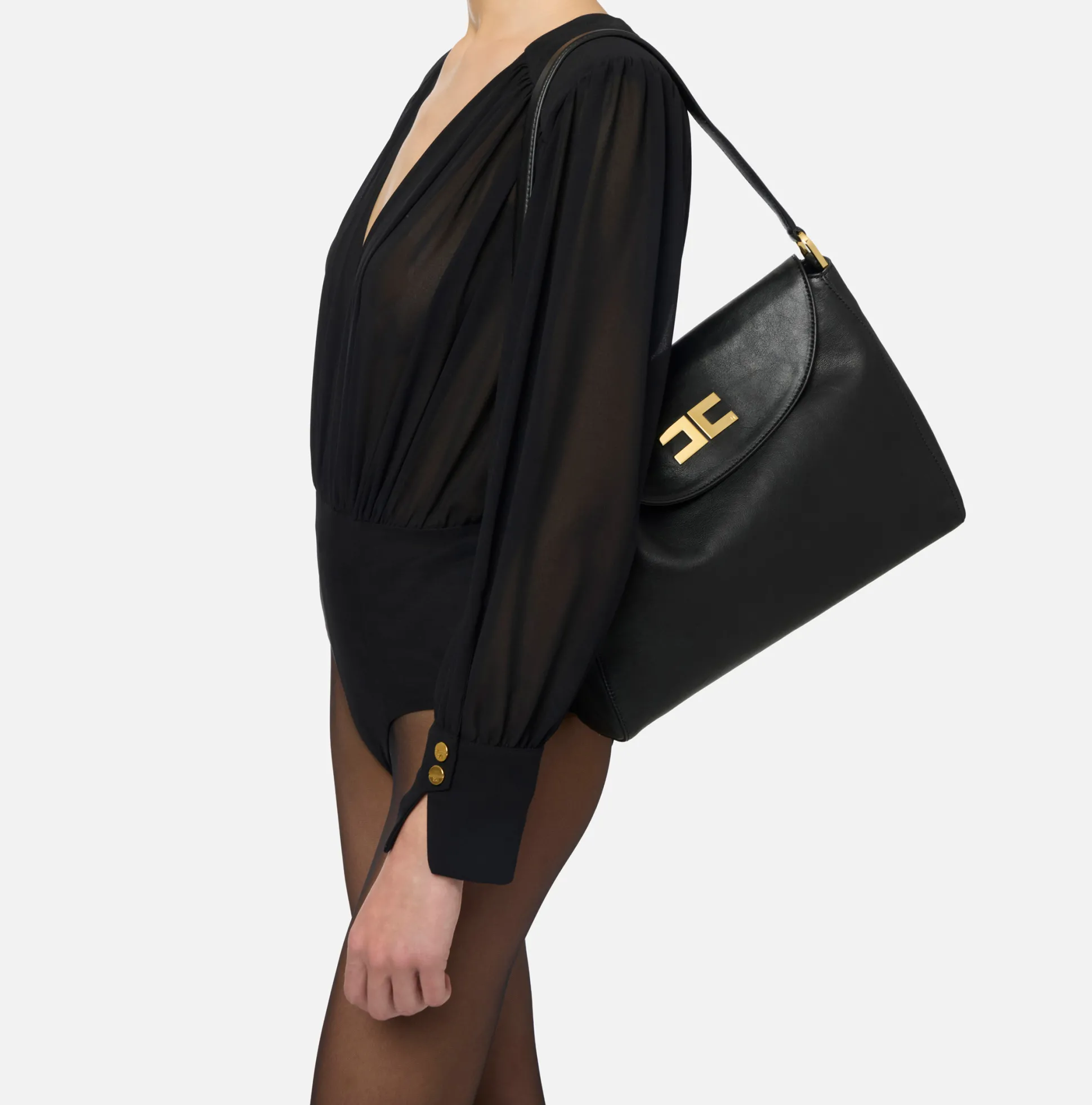 Elisabetta Franchi Borse A Mano^Borsa Hobo Avenue Bag Media