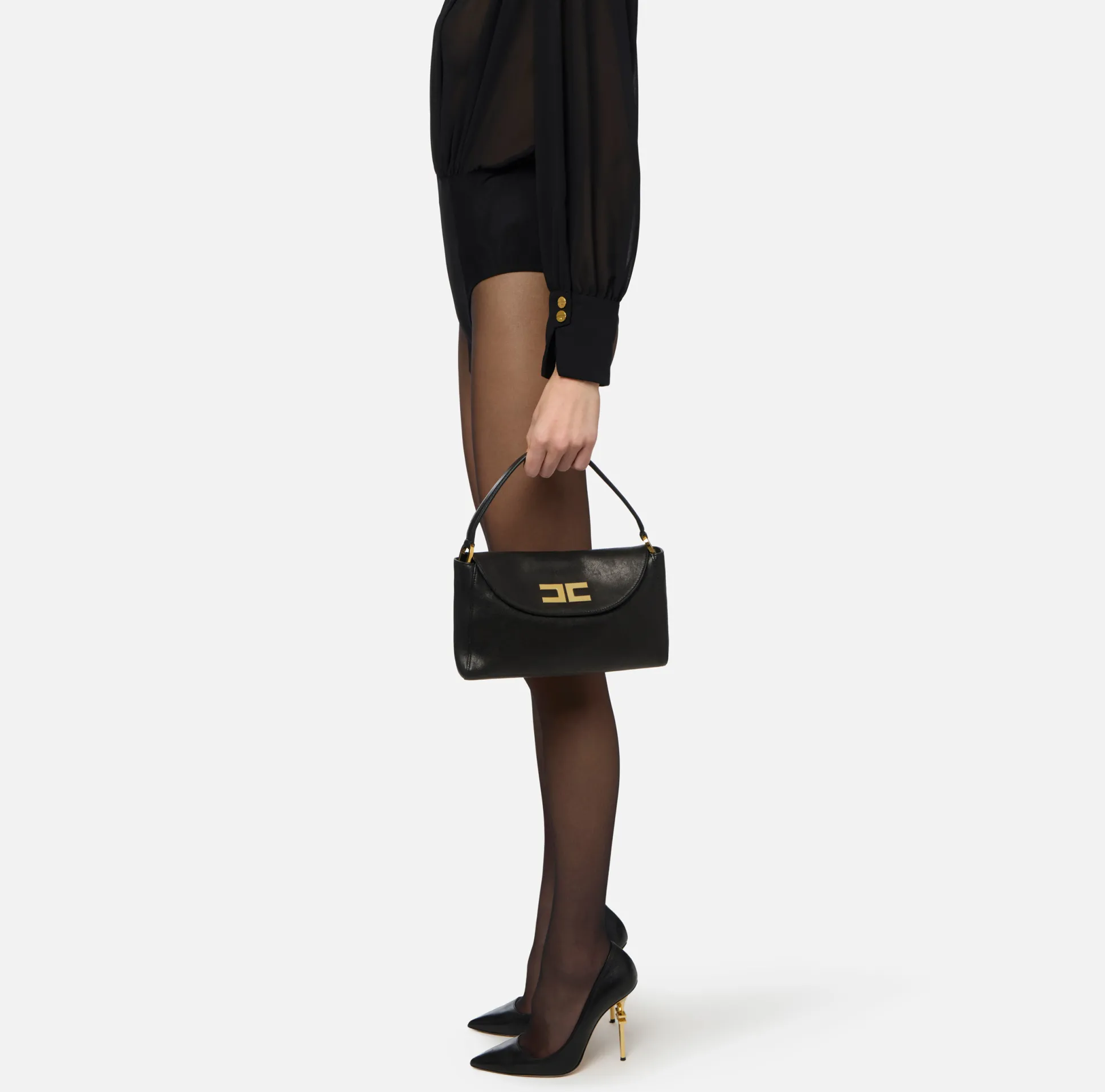 Elisabetta Franchi Borse A Mano^Borsa Hobo Avenue Bag Piccola