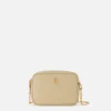 Elisabetta Franchi Borse A Tracolla^Camera Bag Con Logo In Metallo