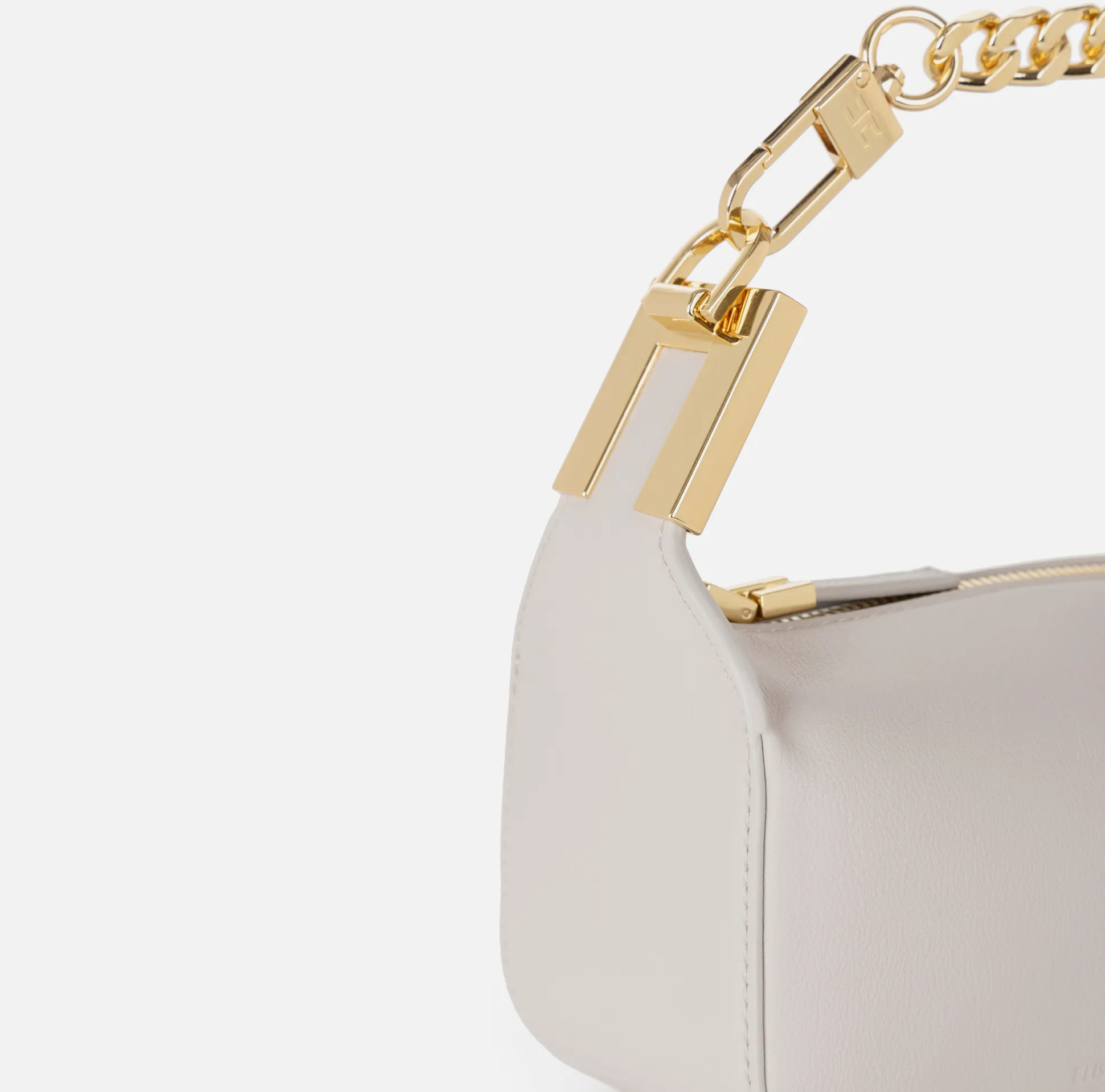Elisabetta Franchi Borse A Tracolla^Camera Bag Con Morsetto In Metallo