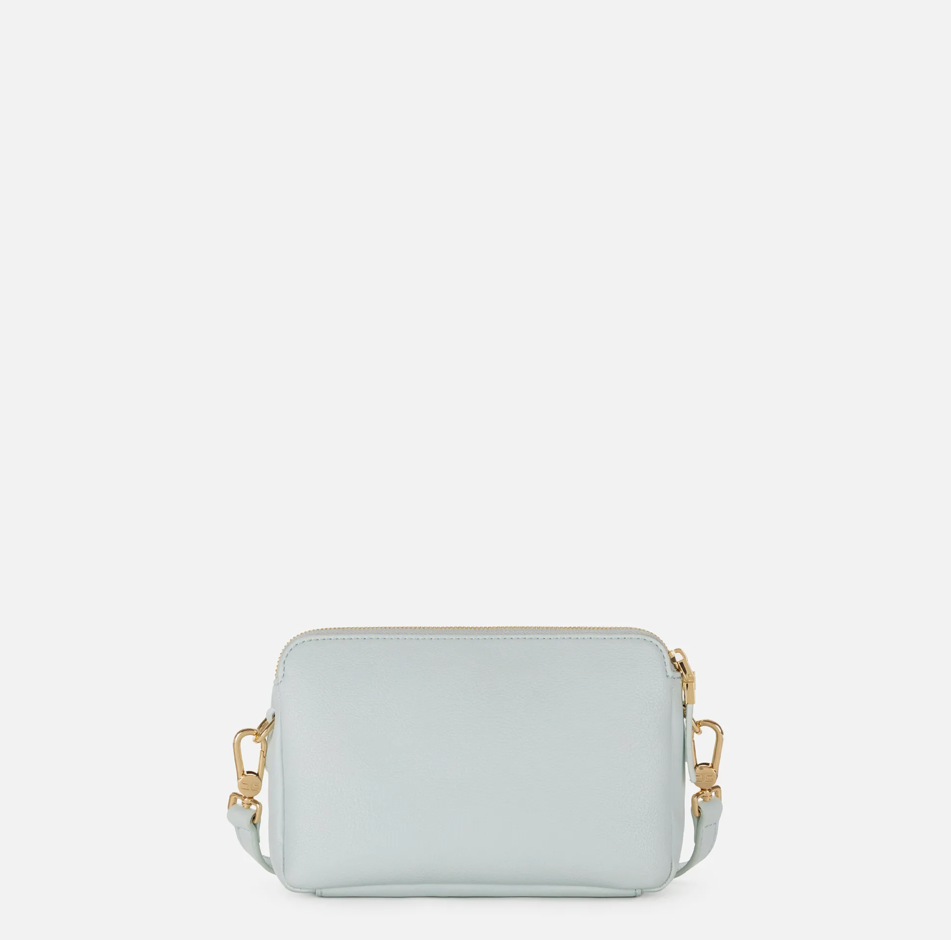 Elisabetta Franchi Borse A Tracolla^Camera Bag Con Tasca E Logo In Metallo