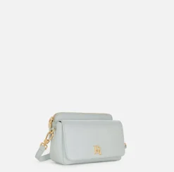 Elisabetta Franchi Borse A Tracolla^Camera Bag Con Tasca E Logo In Metallo
