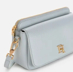 Elisabetta Franchi Borse A Tracolla^Camera Bag Con Tasca E Logo In Metallo