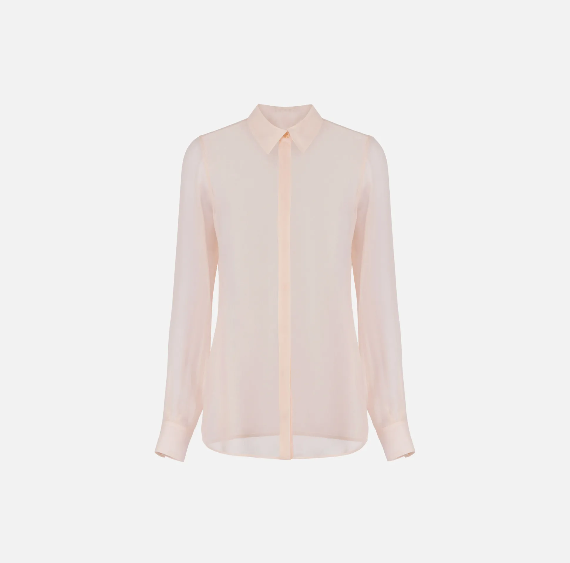 Elisabetta Franchi Camicie E Bluse^Camicia In Georgette Di Seta