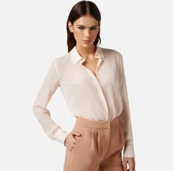 Elisabetta Franchi Camicie E Bluse^Camicia In Georgette Di Seta