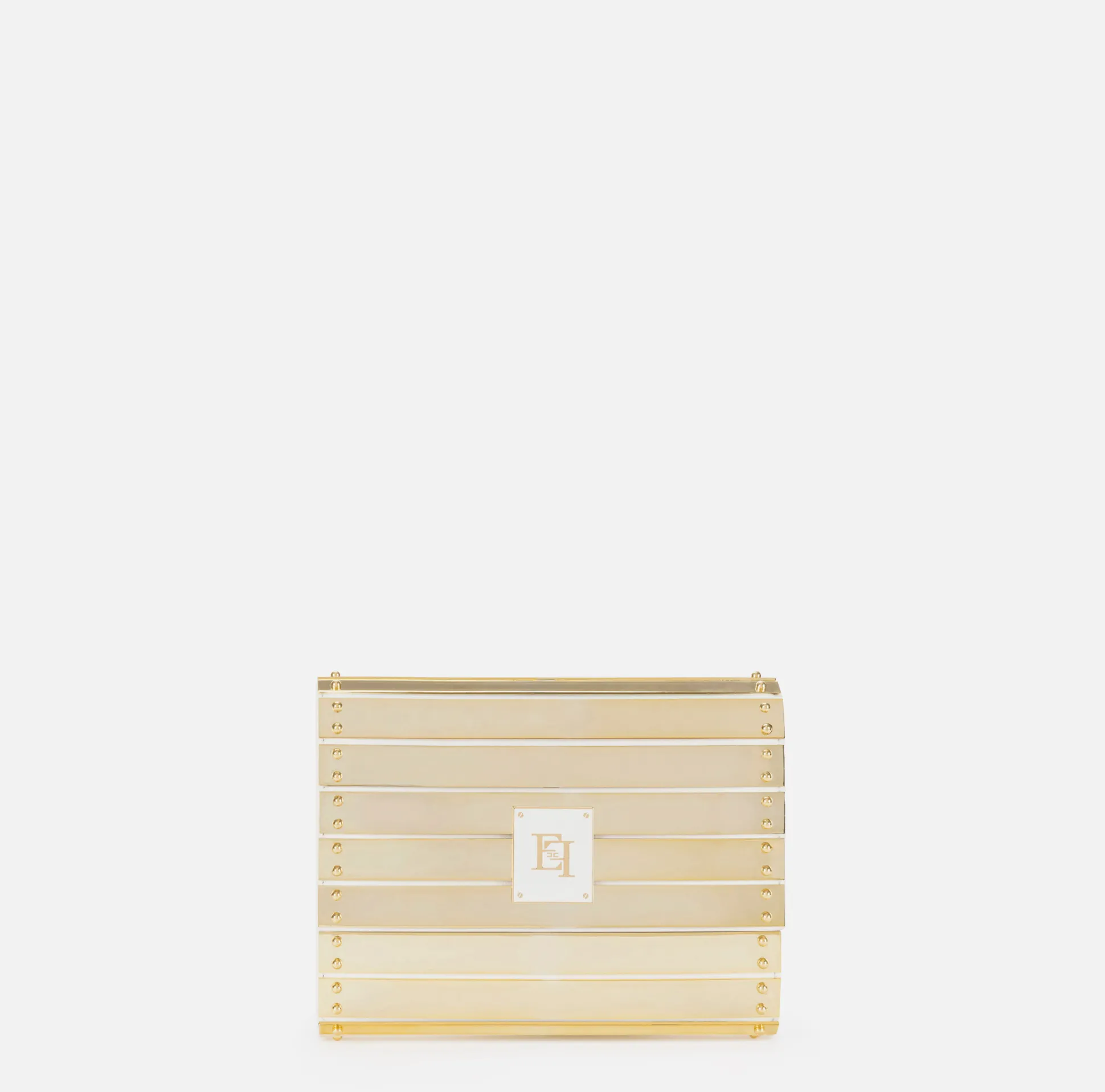Elisabetta Franchi Clutch^Clutch Specchiata Con Tracolla