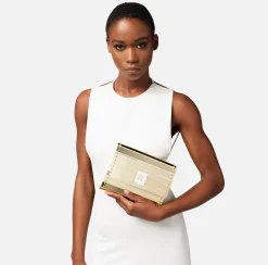 Elisabetta Franchi Clutch^Clutch Specchiata Con Tracolla