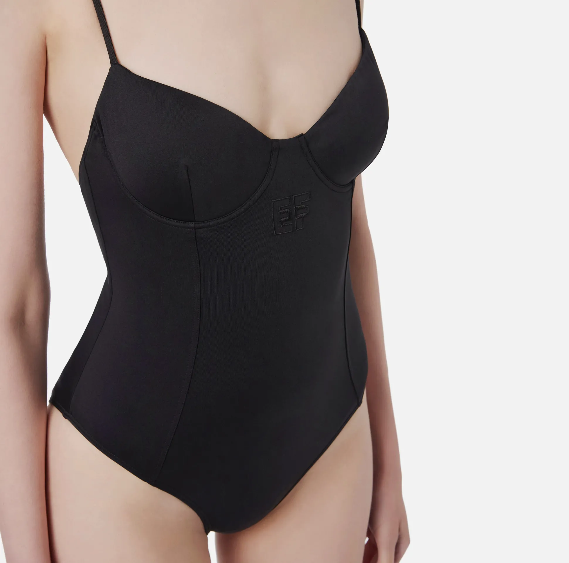 Elisabetta Franchi Beachwear^Costume Intero Con Scollo A Cuore
