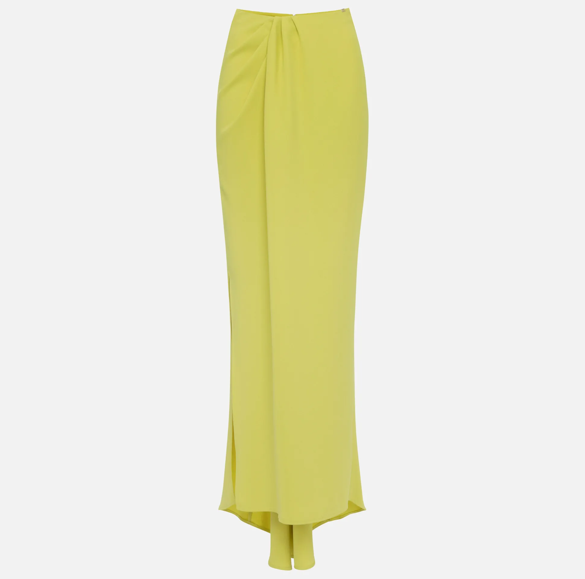 Elisabetta Franchi Gonne^Gonna Lunga In Crepe Con Drappeggio