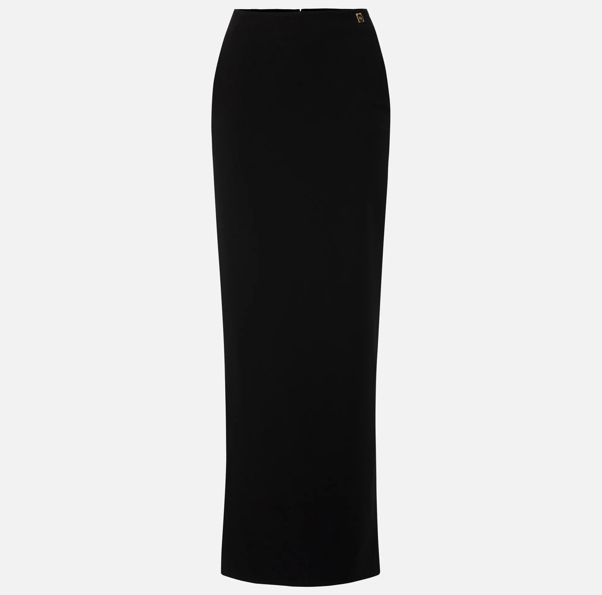 Elisabetta Franchi Gonne^Gonna Lunga In Crepe Leggero Con Spacco Laterale