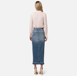 Elisabetta Franchi Gonne^Gonna Lunga In Denim