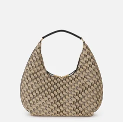 Elisabetta Franchi Borse A Mano^Hobo Grande In Rafia Jacquard