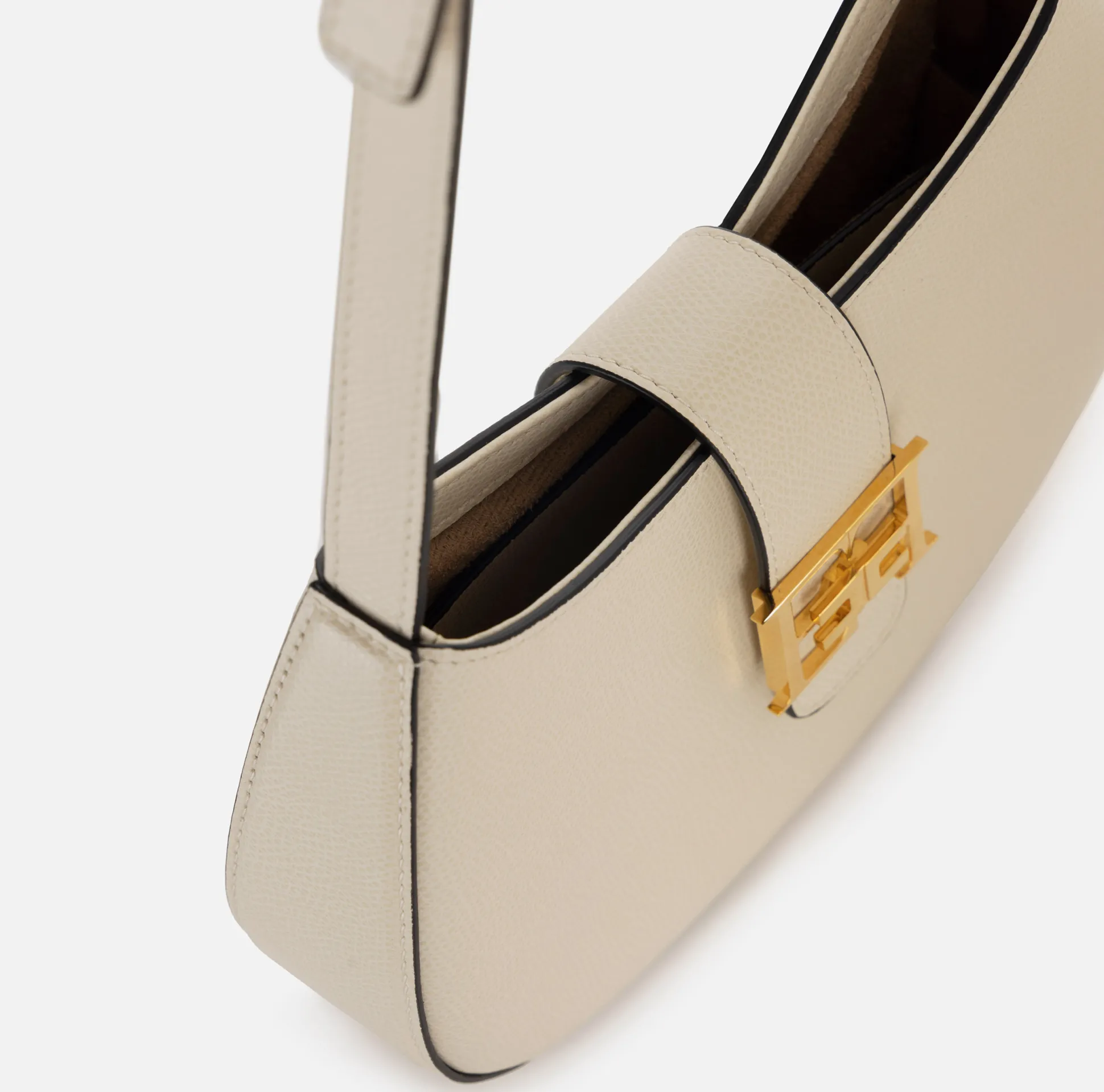 Elisabetta Franchi Borse A Tracolla^Hobo Media Con Logo In Metallo