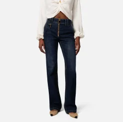 Elisabetta Franchi Jeans^Jeans A Zampetta Con Zip