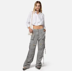 Elisabetta Franchi Jeans^Jeans Cargo Con Lacci