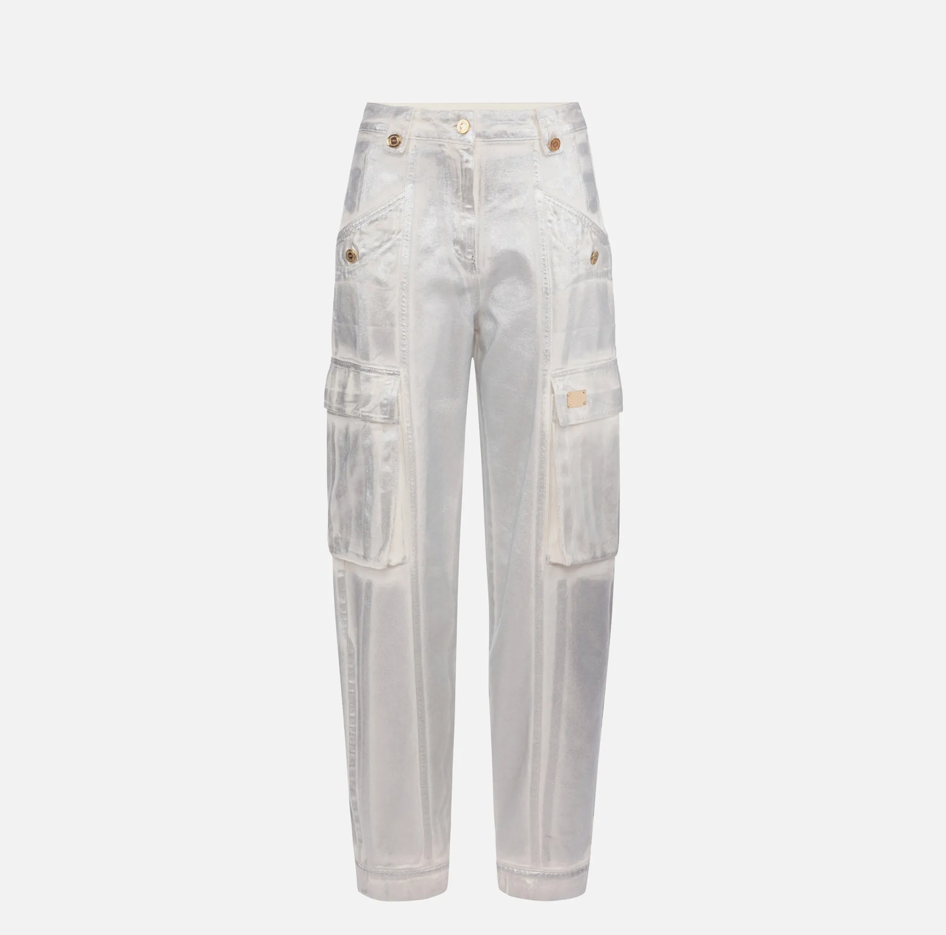 Elisabetta Franchi Jeans^Jeans Cargo Laminato