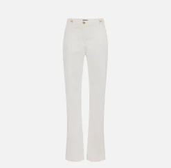 Elisabetta Franchi Jeans^Jeans Dritto Con Tasche A Toppa