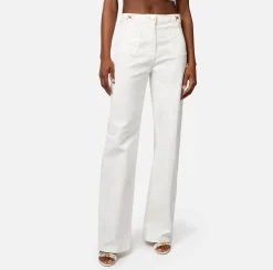 Elisabetta Franchi Jeans^Jeans Dritto Con Tasche A Toppa