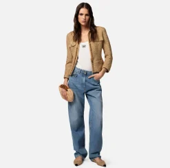 Elisabetta Franchi Jeans^Jeans Gamba Dritta Con Ricamo